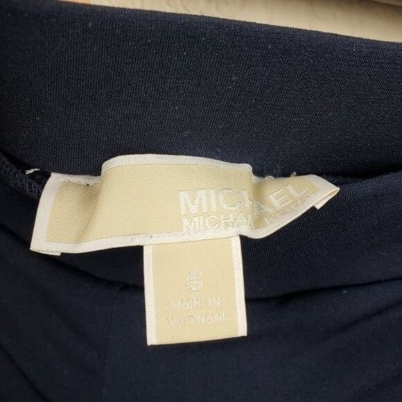 Michael Kors navy cropped palazzo size small - Picture 2 of 10